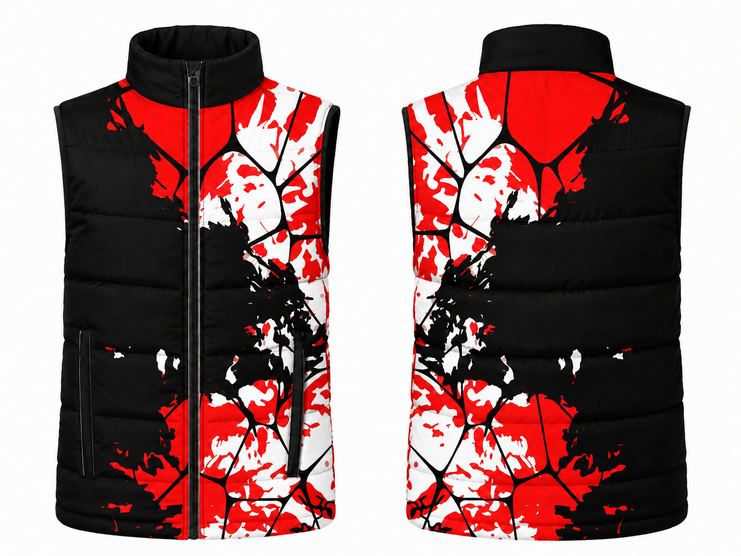 Sublimated Puffer Vest